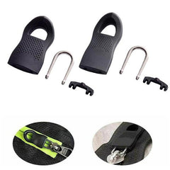 12pcs Detachable Zipper Pull Alloy Rubber Zipper Pull Clothing Accessories