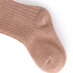 10pairs Kids Casual Plain Socks Comfy Crew Socks For 0-10yrs