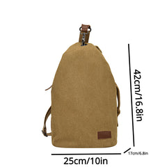 Men's Vintage Crossbody Bag Large Capacity