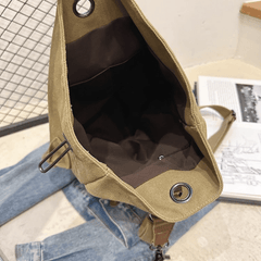 Men's Vintage Crossbody Bag Large Capacity