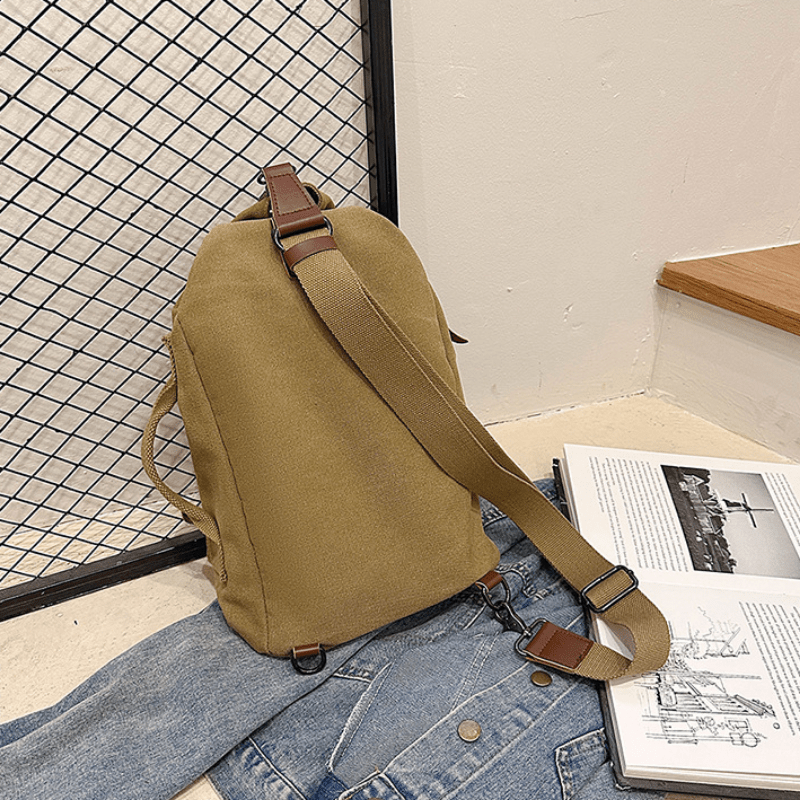 Men's Vintage Crossbody Bag Large Capacity