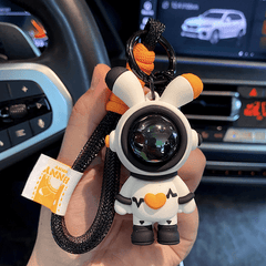 Space Rabbit Car Keychain For Men Year Of The Rabbit Little Rabbit Pendant