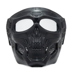 Skeleton Motorcycle Full Face Mask Windproof Helmet Mask