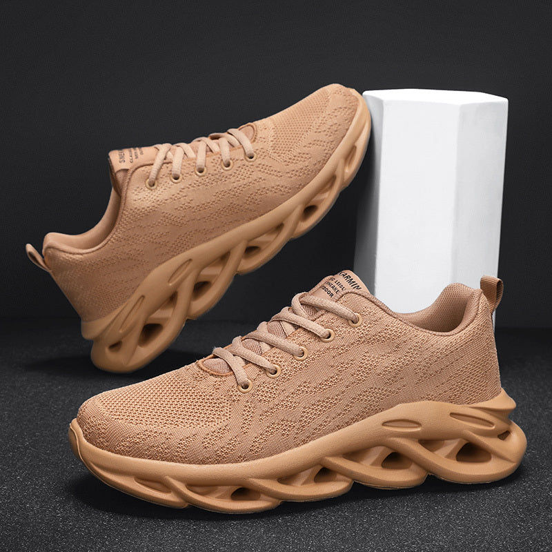 Men's Lace up Blade Sneakers Lightweight Athletic Shoes
