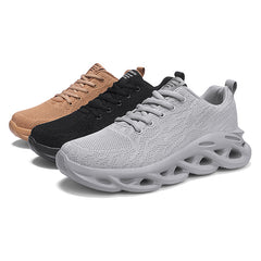 Men's Lace up Blade Sneakers Lightweight Athletic Shoes