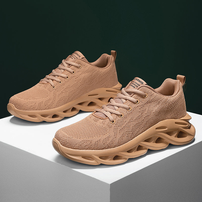 Men's Lace up Blade Sneakers Lightweight Athletic Shoes