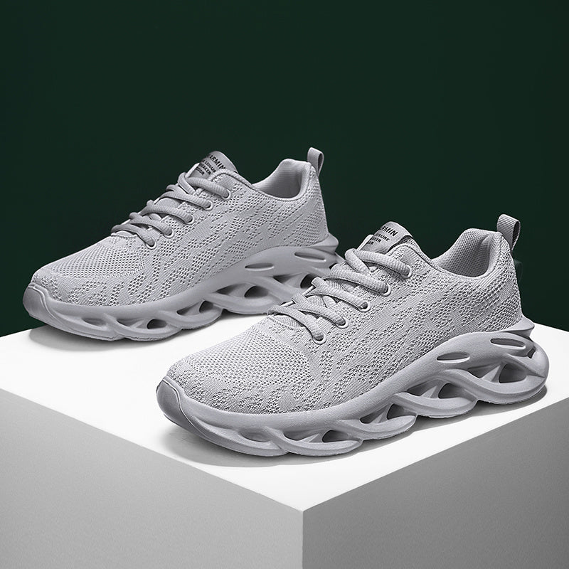 Men's Lace up Blade Sneakers Lightweight Athletic Shoes