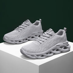 Men's Lace up Blade Sneakers Lightweight Athletic Shoes