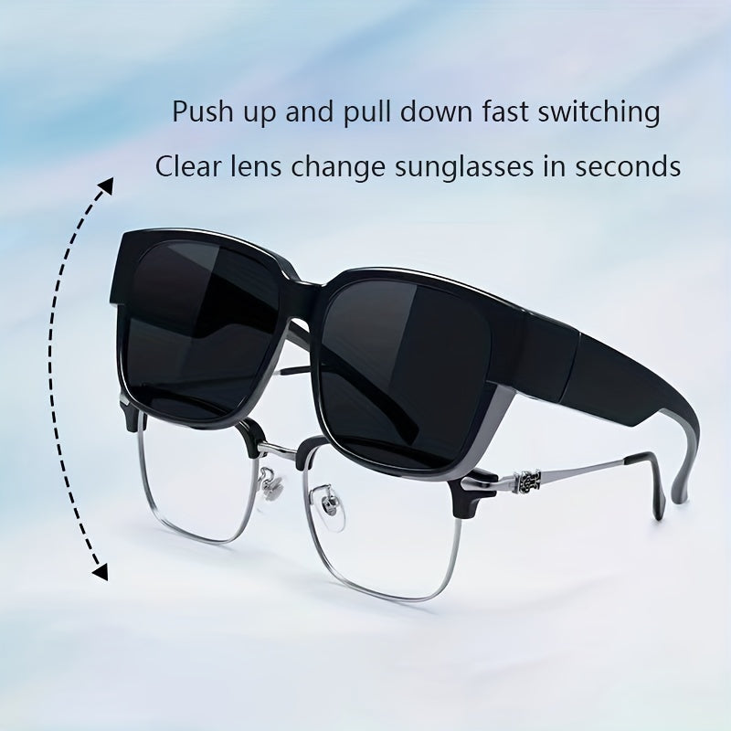 Polarized Fit Over Sunglasses UV Protection Anti Glare