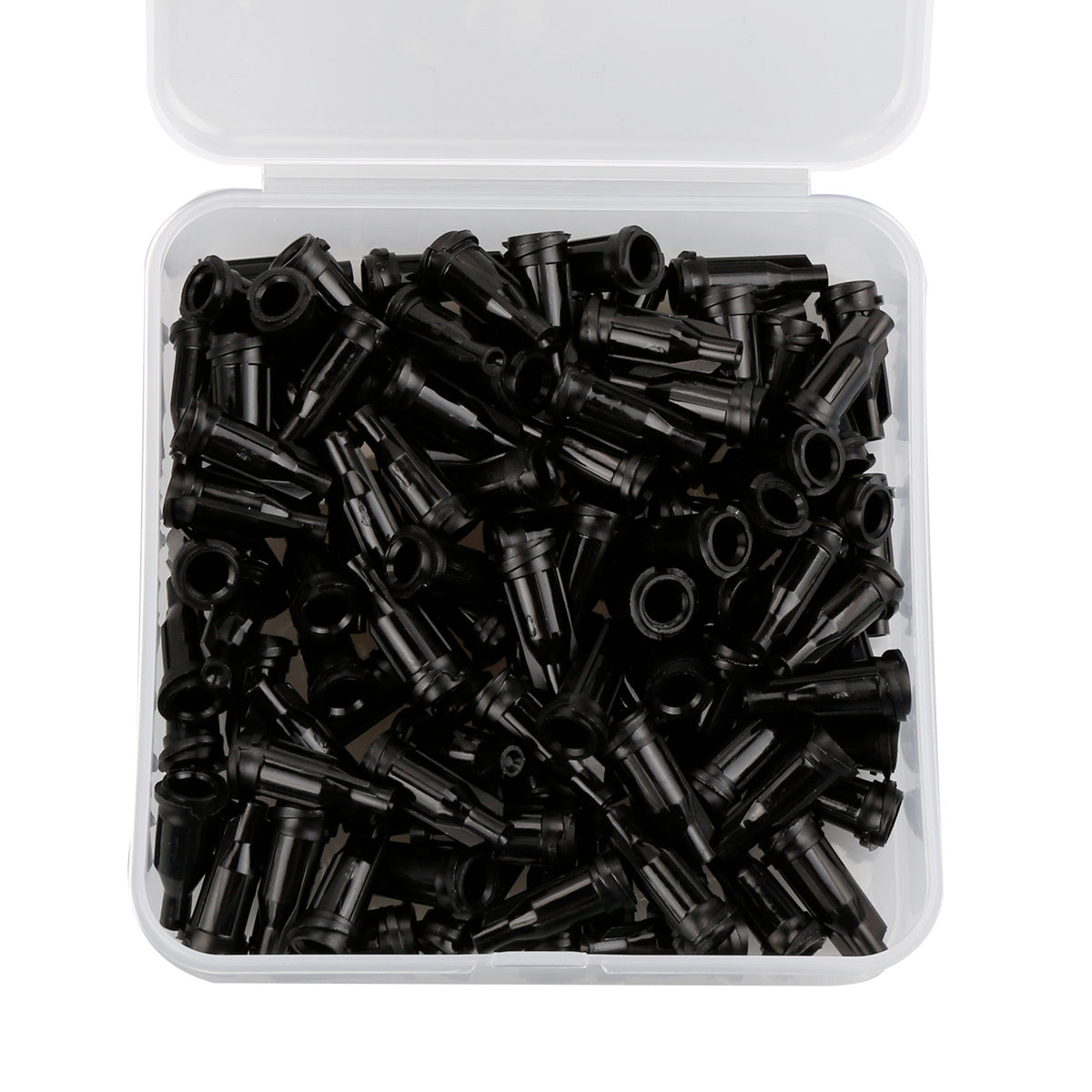 100pcs Luer Lock Syringe Tip Caps Dispensing Needle Tip Cap
