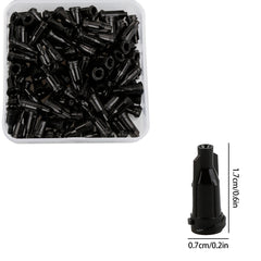 100pcs Luer Lock Syringe Tip Caps Dispensing Needle Tip Cap