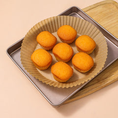 50pcs Disposable Air Fryer Liner Absorbent Paper Baking Accessory