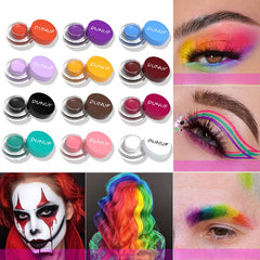 12 Colors Body Paint Face Green Purple Eye Makeup Halloween Cosplay