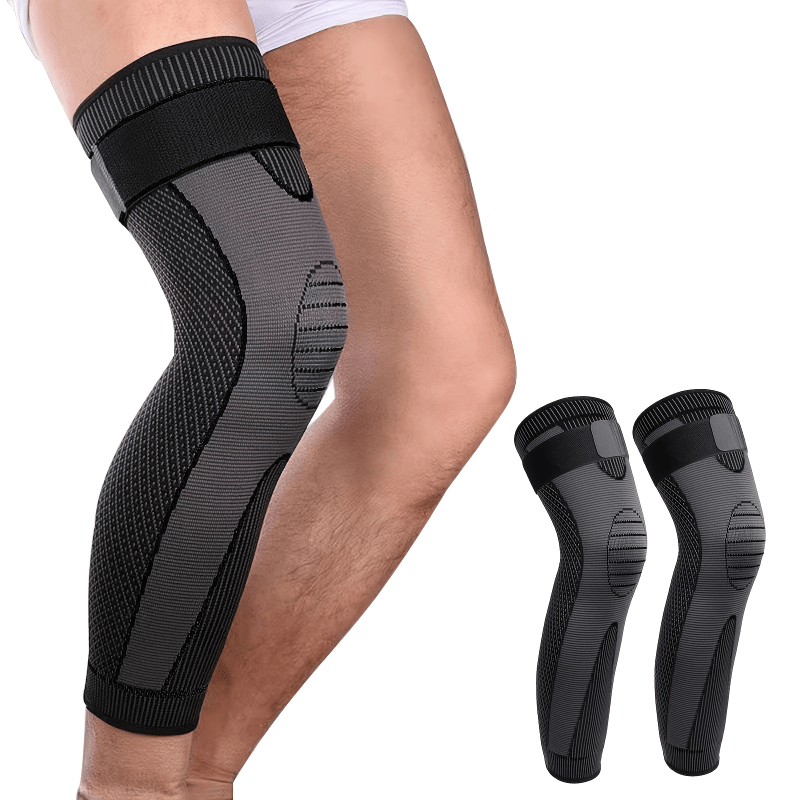 2pcs High Elastic Long Knee Pads for Sports - Basketball Running