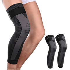 2pcs High Elastic Long Knee Pads for Sports - Basketball Running