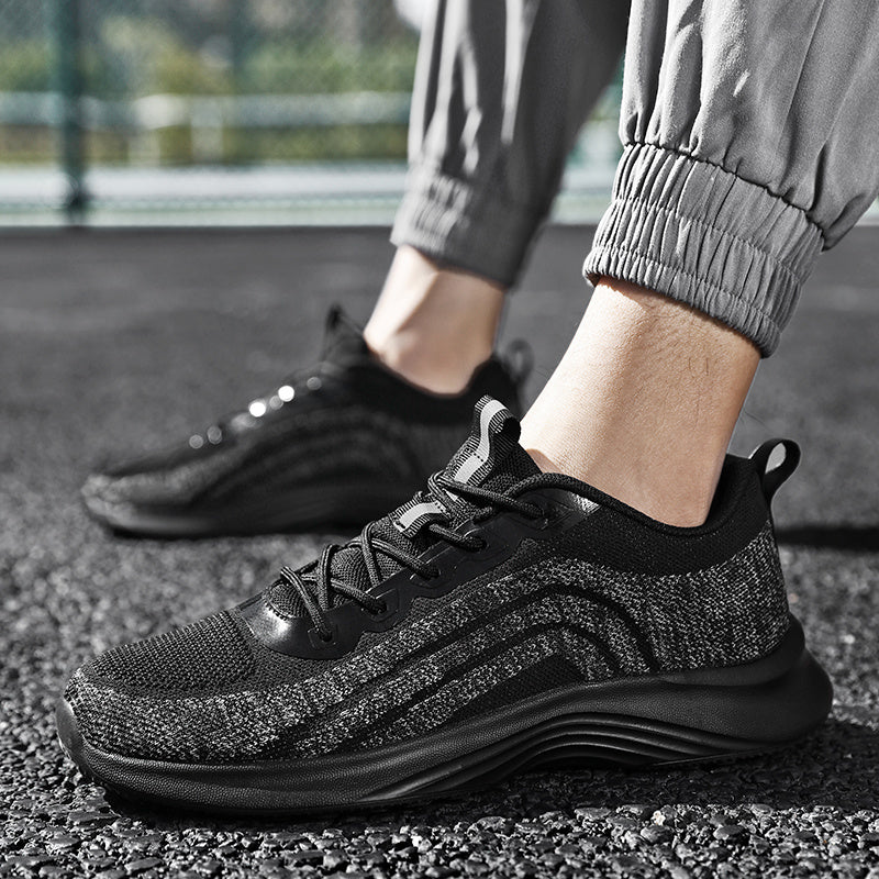 Men's Lace Up Sneakers Comfortable Walking Shoes