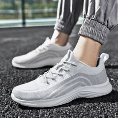 Men's Lace Up Sneakers Comfortable Walking Shoes