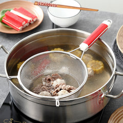Stainless Steel Colander Mesh Filter for Camping