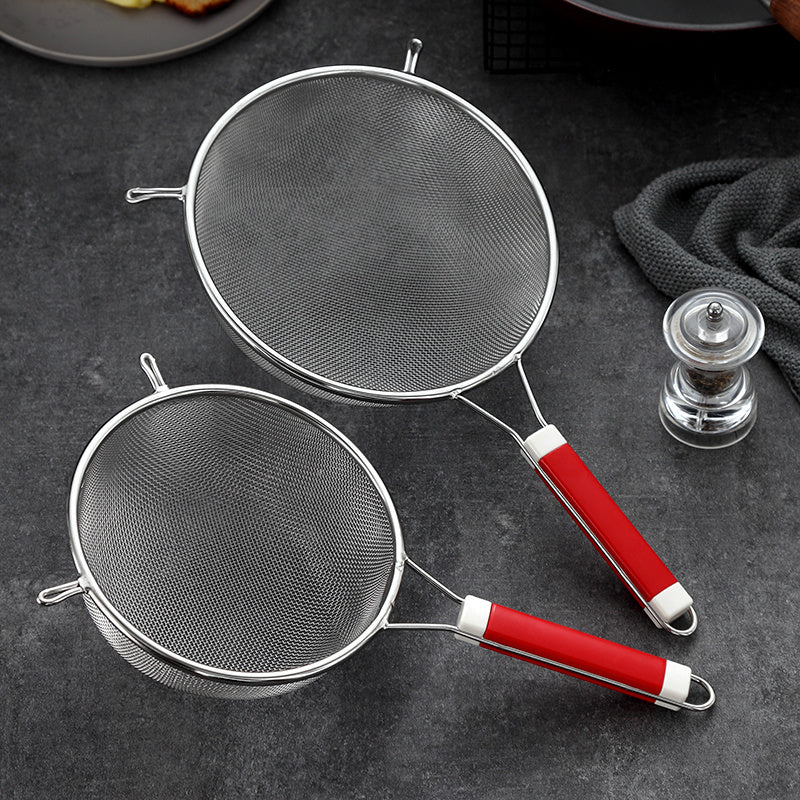 Stainless Steel Colander Mesh Filter for Camping