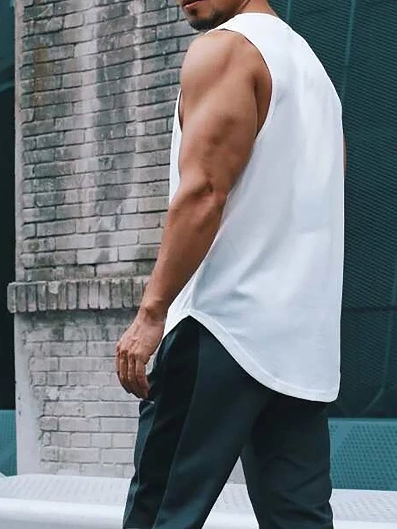 Men's Quick Dry Sleeveless Shirt for Workout