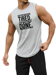 Men's Quick Dry Sleeveless Shirt for Workout