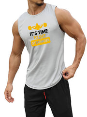 Men's Quick Dry Sleeveless Shirt Active Moisture Wicking Tank Top