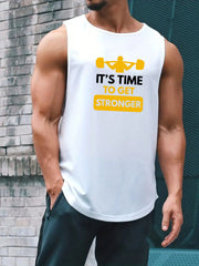 Men's Quick Dry Sleeveless Shirt Active Moisture Wicking Tank Top