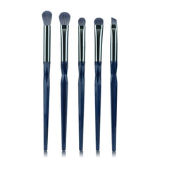 5pcs Eye Makeup Brushes Non Slip Handle Eyeshadow Eyeliner Eyebrow Blending