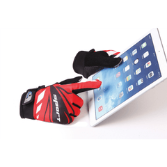 1pair Outdoor Sunscreen Full Finger Gloves Anti-slip Touch Screen