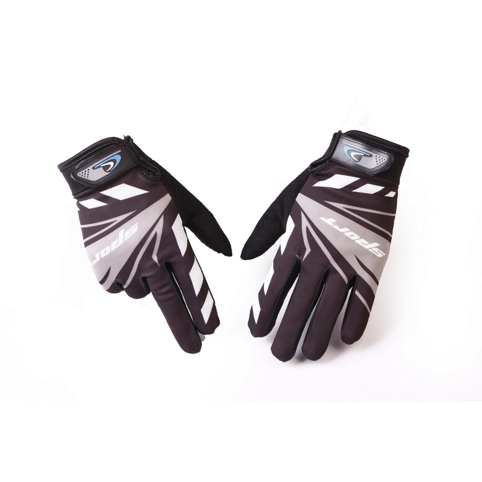 1pair Outdoor Sunscreen Full Finger Gloves Anti-slip Touch Screen