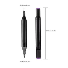 12 262pcs Brush Art Marker Set Double Tipped Sketch Marker