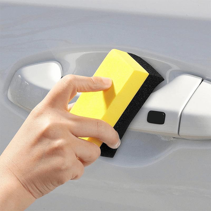 Car Wheel Sponge Tire Washing Cleaner Polishing Brushes Tire Tools 10pcs