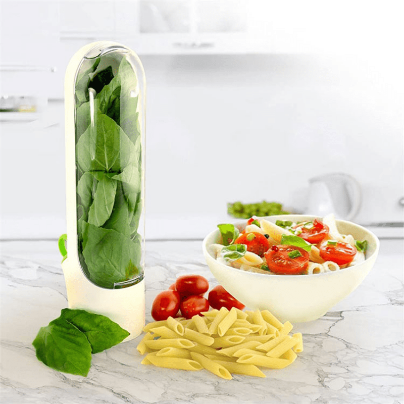 Herb Saver Refrigerator Pod Vegetable Preservation Container