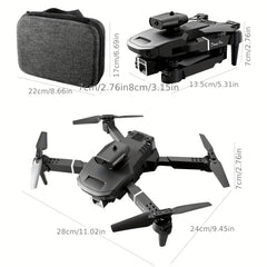 E100 Drone 4 Sided Obstacle Avoidance Dual Camera One Key Takeoff Landing