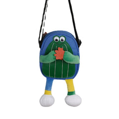 Ugly Frog Crossbody Bag Animal Shoulder Bag Stuffed Coin Purse