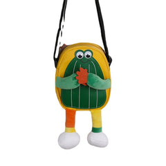 Ugly Frog Crossbody Bag Animal Shoulder Bag Stuffed Coin Purse