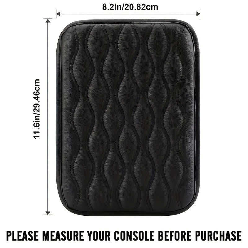 Universal Center Console Cover Waterproof Armrest Pad Car Seat Cover