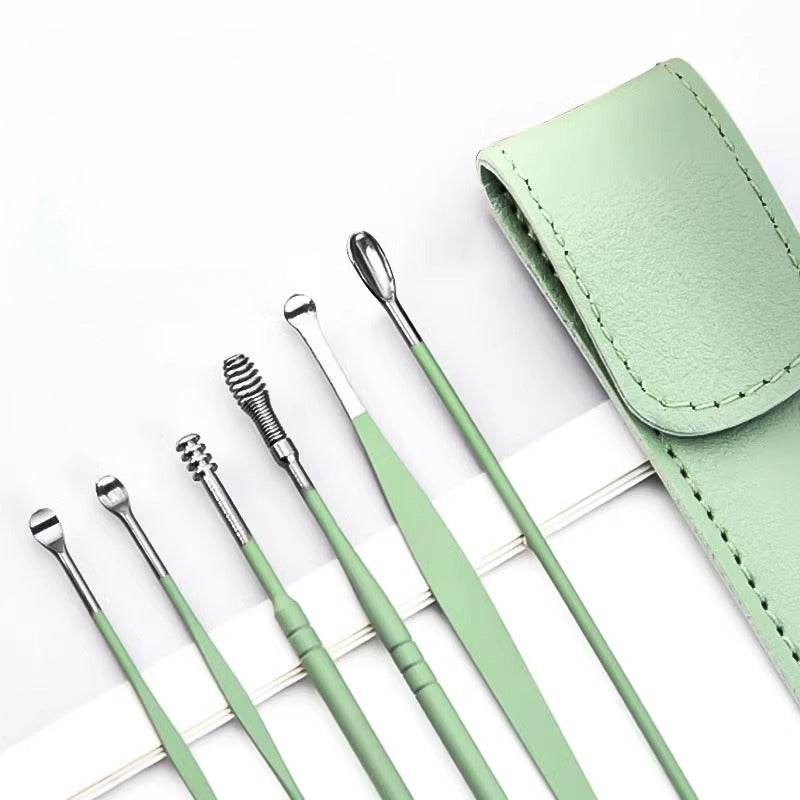 Multifunctional Stainless Steel Ear Pick Set