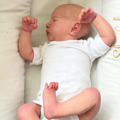 19" Asleep Baby Reborn Doll Soft Silicone Sleeping Girl Realistic