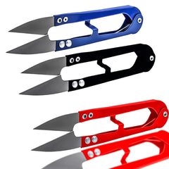 Thread Beading Cutter Mini Sewing Scissor U-shaped Spring Clipper