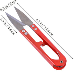 Thread Beading Cutter Mini Sewing Scissor U-shaped Spring Clipper