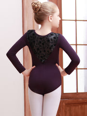 Girl's Gymnastics Tights High Stretch Short Sleeve Dance Clothing