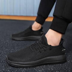 Men's Lace up Sneakers Lightweight Athletic Shoes