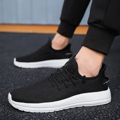 Men's Lace up Sneakers Lightweight Athletic Shoes