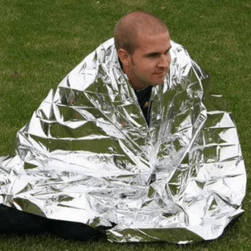 Portable First Aid Insulation Blanket for Outdoor Camping Emergency