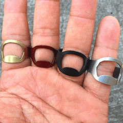 4pcs Stainless Steel Ring Shape Bottle Opener
