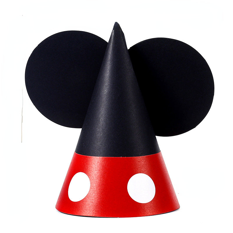 Bowknot Kids Paper Hat - Birthday Party Essential, Cute Cartoon Design