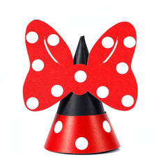 Bowknot Kids Paper Hat - Birthday Party Essential, Cute Cartoon Design