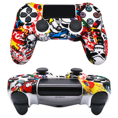 Embossed Pattern Silicone Handle Cover Soft Rubber Protective Cover