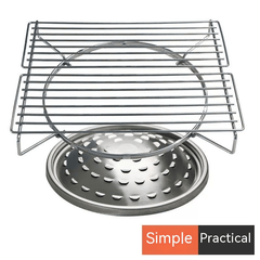 Portable Stainless Steel BBQ Grill for Outdoor Camping